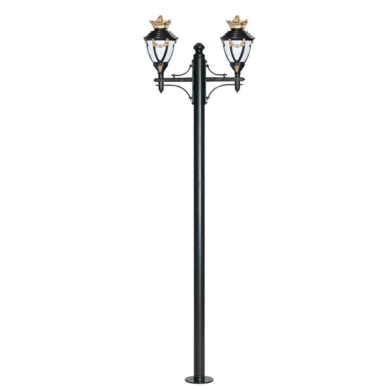 Akrilik Camlı E27 Duylu Park Bahçe Aydınlatma Direği 75x260cm