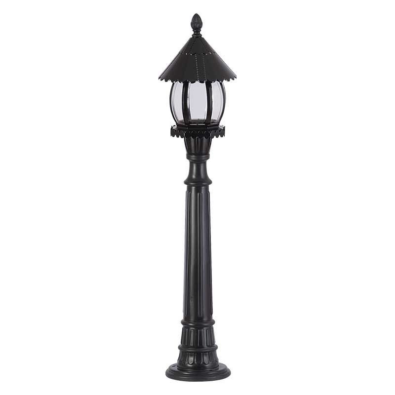 Abs Süslü Sekizgen Park Bahçe Aydınlatma Direği 20x100cm