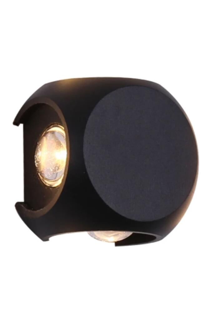 Cata CT-8012 3200K Günışığı 8W Siyah Star Dış Mekan Led Armatür