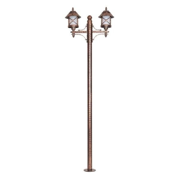 Polikarbon Camlı Abs Klasik Park Bahçe Aydınlatma Direği 80x260cm
