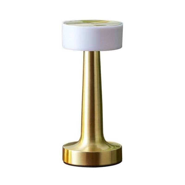 Cata CT-8436 Denver USB Şarjlı Dokunmatik Gold Masa Lambası