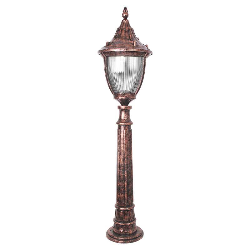 Abs Çim Direkli Aslanlı Model Park Bahçe Aydınlatma Direği 30x105cm