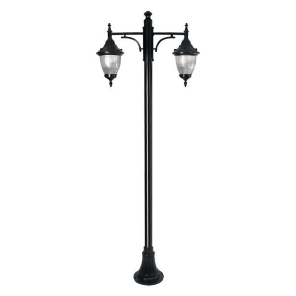 Polikarbon Camlı Aslanlı Model Park Bahçe Aydınlatma Direği 100x280cm