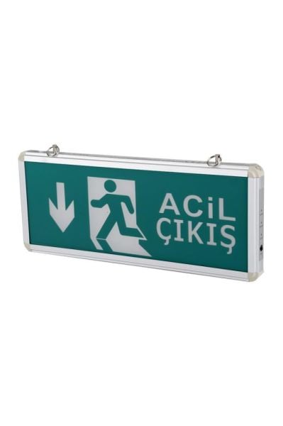Cata CT-9178 Üç Saat Akülü Exit Ledli Acil Çıkış Armatürü