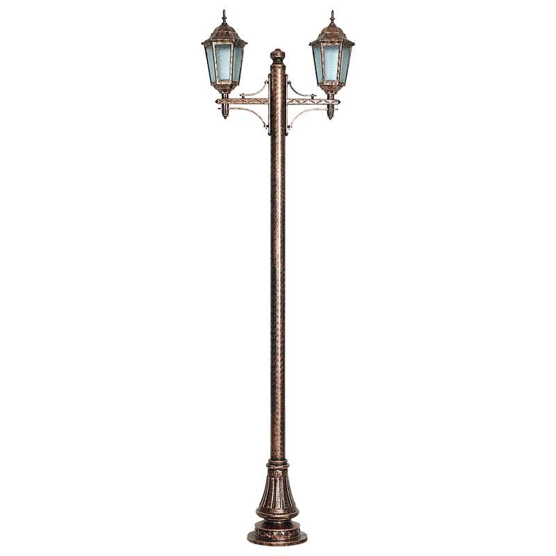 Polikarbon Camlı Abs Orta Boy Altıgen Park Bahçe Direği 80x260cm