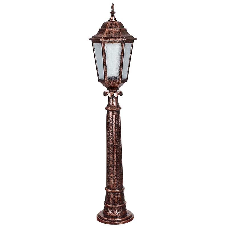Polikarbon Camlı Abs Orta Boy Altıgen Park Bahçe Direği 23x106cm