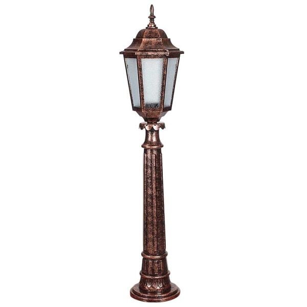 Polikarbon Camlı Abs Orta Boy Altıgen Park Bahçe Direği 23x106cm