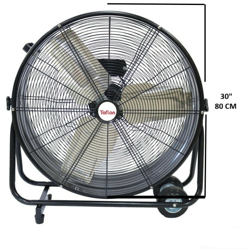 Taflan Kaşkar FLD-700 Sanayi Tipi Yer Vantilatörü 80 CM