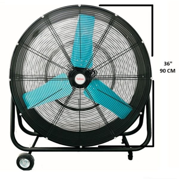 Taflan Kaşkar FLD-900 Sanayi Tipi Yer Vantilatörü 90 CM