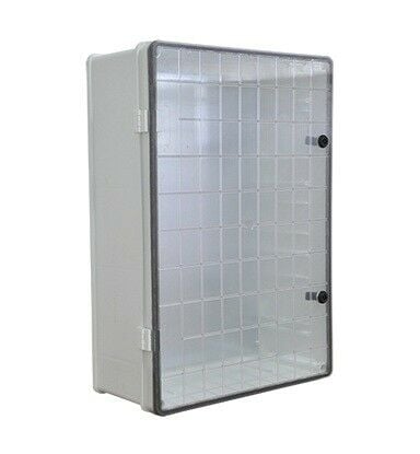 600x800x260 Şeffaf Kapaklı Taban Saclı Pano