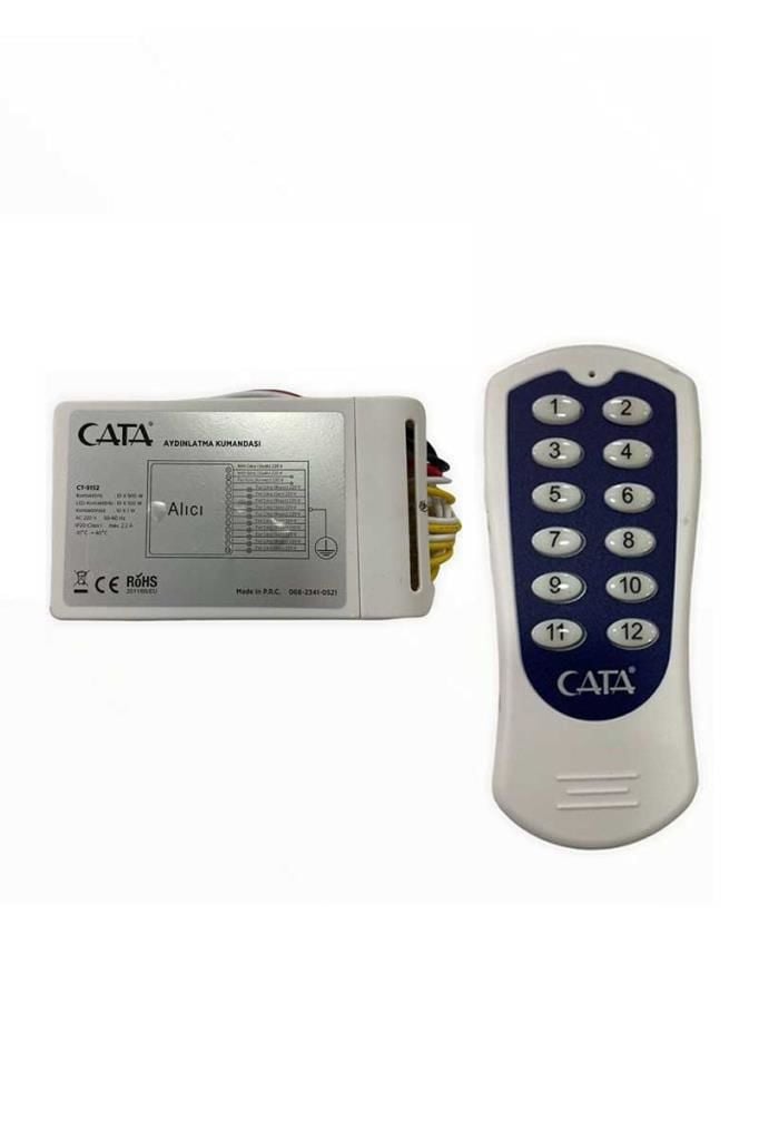 Cata CT-9152 10x500W Kontaktörlü Kumanda