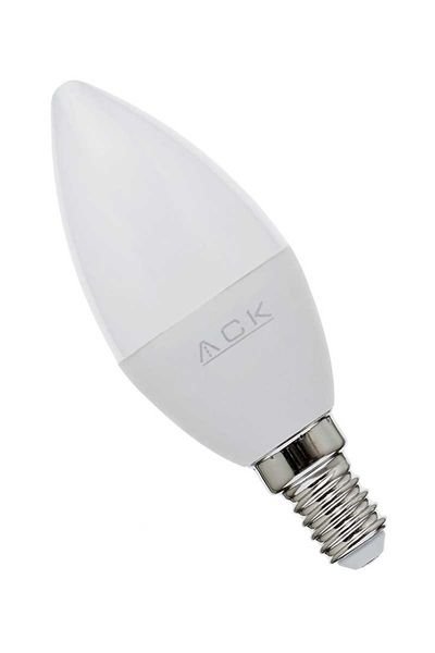 ACK AA09-00510 5W E14 3000K Günışığı Mum Led Ampul