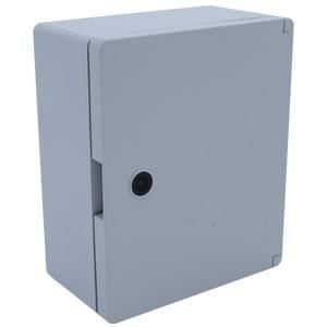25x30x13cm H.Free Opak Kapaklı Taban Saclı Sıva Üstü Dağıtım Panosu, Ip65