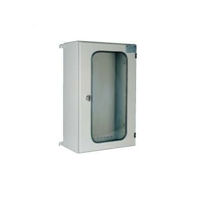 60x80x20cm Camlı Metal Harici Duvar Tipi Taban Saçlı Tam Etanj Pano, Ip 65