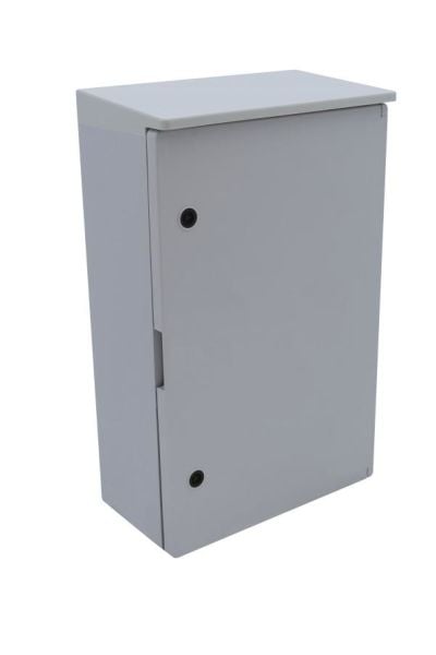 50x70x24,5cm H.Free Şapkalı Opak Kapaklı Taban Saclı Sıva Üstü Dağıtım Panosu, Ip65