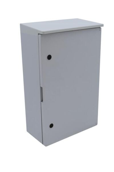 50x60x22cm H.Free Şapkalı Opak Kapaklı Taban Saclı Sıva Üstü Dağıtım Panosu