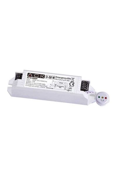 ACK AC15-00609 3W Led Lambalı Armatürler için Acil Aydınlatma Kiti