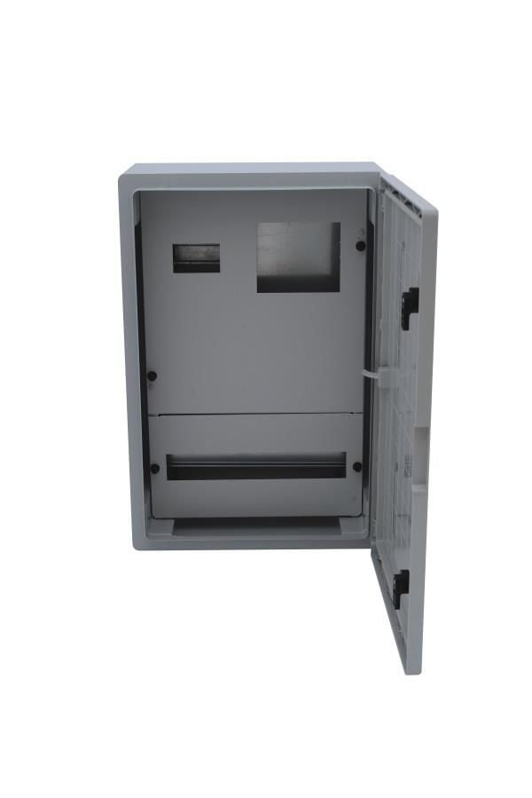 40x50x17,5cm H.Free Opak  Kapaklı 1 Trf. Syç. 6 sig. Kapasiteli Sıva Üstü Sayaç Panosu, Ip65