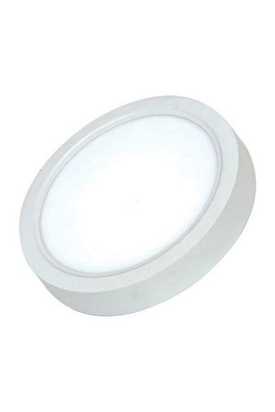 ACK AP03-01800 3000K Günışığı 18W Beyaz Kasa Sıva Üstü Yuvarlak Led Panel