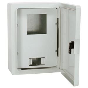 30x40x16,5 cm H.Free Şeffaf Kapaklı 1 Mnf. Syç. 15 sig. Kapasiteli Sıva Üstü Sayaç Panosu, Ip 65