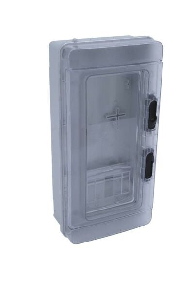 170x350x140cm H.Free Şeffaf Kapaklı Mnf. Elektronik Saat 5 sig. Kapasiteli Sıva Üstü Sayaç Panosu, Ip 65