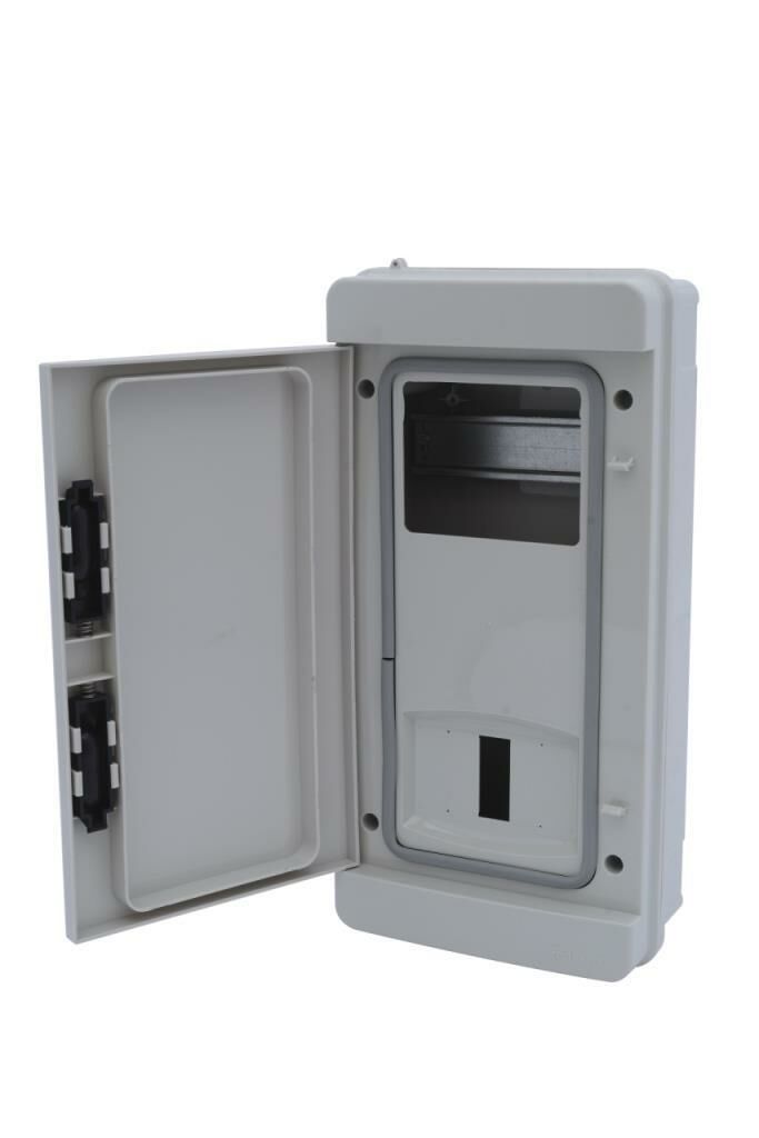 170x350x140 mm H.Free Opak Kapaklı Mnf. Elektronik Saat 5 sig. Kapasiteli Sıva Üstü Sayaç Panosu