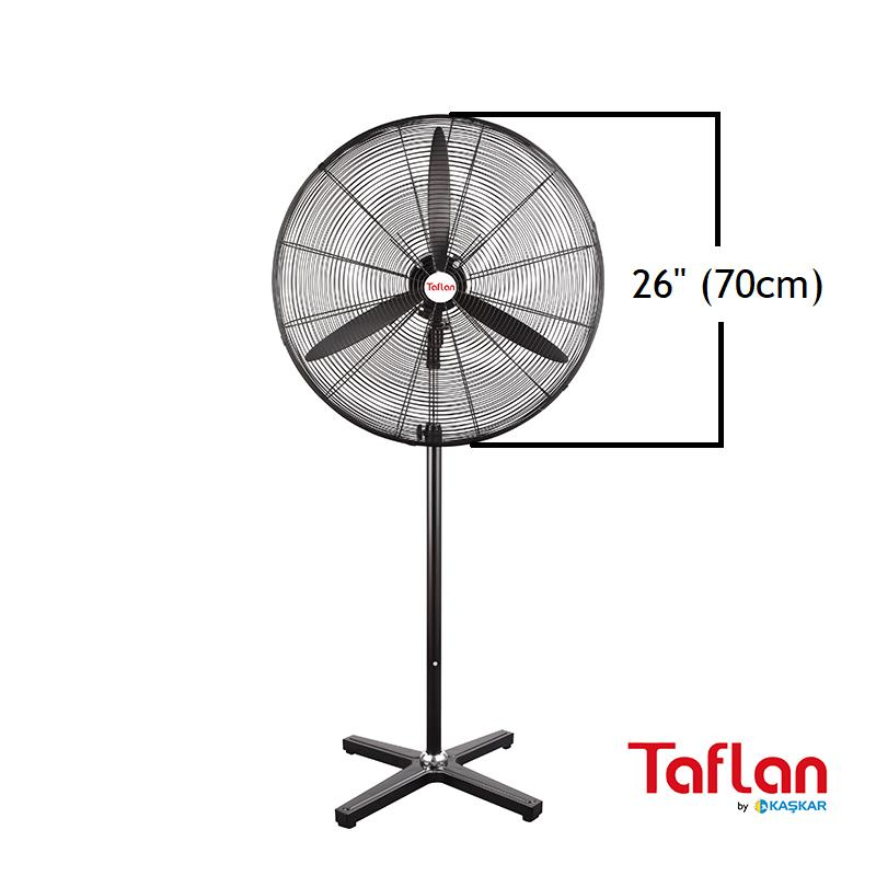 Taflan Fs-650 Sanayi Tipi Ayaklı Vantilatör 220W