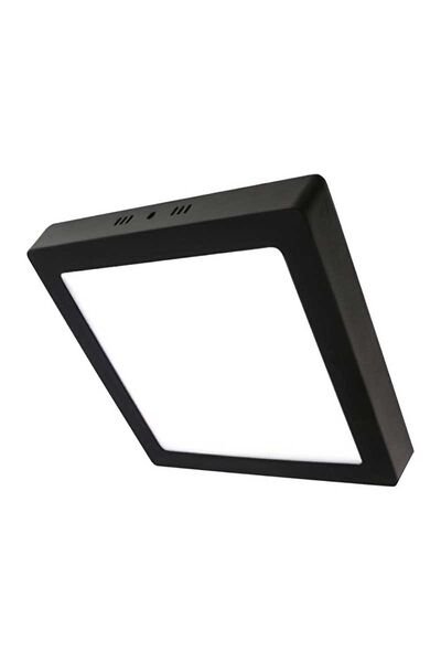 ACK AP04-02401 3000K Günışığı 24W Siyah Kasa Sıva Üstü Kare 30x30 Led Panel