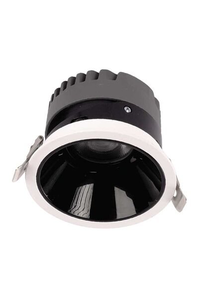 ACK AD10-01100 10W 3000K Günışığı Yuvarlak Downlight Sıva Altı Led Spot