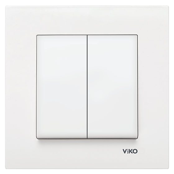 Viko Karre Impulse Komutatör Elektrik Anahtar Düğme Çerçeveli