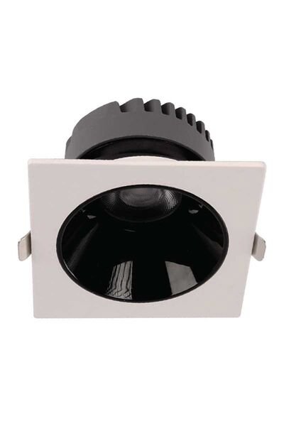 ACK AD10-03500 25W 3000K Günışığı Kare Downlight Sıva Altı Led Spot