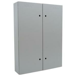 75x80x20cm Metal Sıva Üstü Sigorta Dağıtım Panosu, 90 Ad. Sigorta + 125 A Kompak + Klemens Yeri Mevcut, 90 Otomatlı Dağıtım Panosu