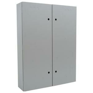 75x80x20cm Metal Sıva Üstü Sigorta Dağıtım Panosu, 90 Ad. Sigorta + 125 A Kompak + Klemens Yeri Mevcut, 90 Otomatlı Dağıtım Panosu