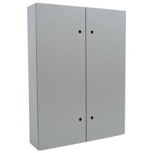 75x100x20cm Metal Sıva Üstü Sigorta Dağıtım Panosu, 120 Ad. Sigorta + 125 A Kompak + Klemens Yeri Mevcut, 120 Otomatlı Dağıtım Panosu