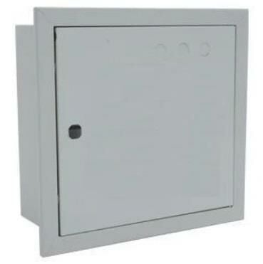 32x30x14 cm Metal Sıva Altı Sigorta Dağıtım Panosu, 12 Ad. Sigorta + Pako Yeri Mevcut, 12 Otomatlı Dağıtım Panosu