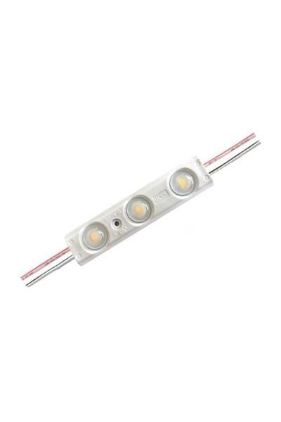 ACK AS04-00204 1.5W 12V Kırmızı Şeffaf Üçlü Modül Led