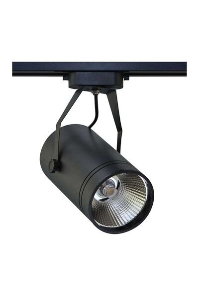 ACK AD30-01911 4000K Ilık Beyaz 30W Siyah Kasa Monofaze Cob Led Ray Spot