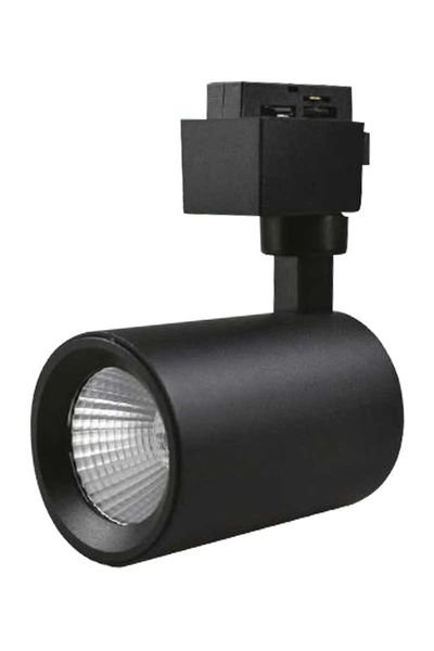 ACK AD30-11001 3000K Günışığı 10W Siyah Kasa Cob Led Ray Spot