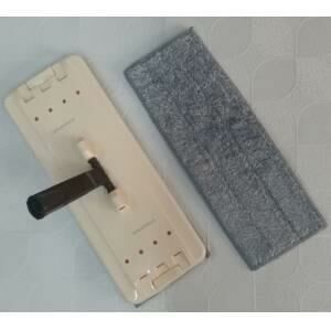 Tablet Mop Yedek Set 105cm Metal Sopa,Cırtlı Plastik Palet+Paspas Microfiber Tüm Tablet Moplara Uyar