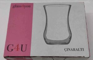 Çınaraltı Glass 4 You Cam Çay Bardağı