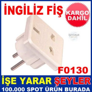 İNGİLİZ FİŞİ DÖNÜŞTÜRÜCÜ ADAPTÖR ÇEVİRİCİ KD
