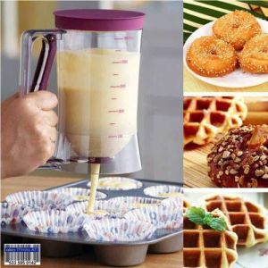 Batter Dispenser Ölçekli Otomatik Hamur Dağıtıcı Pasta-Kek Süsleyici Kolay Pancake Yapma Makinesii