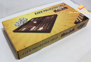 MIKNATIS KİLİTLİ BÜYÜK BOY ESER POLYESTER TAVLA