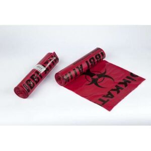 Tıbbi Atık Poşeti Jumbo Boy 80x110cm 800 gr - Tıbbi Çöp Torbası