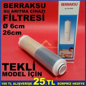 Berraksu Arıtma Cihazı Filtresi %50karbon-Reçine