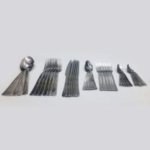 Çatal, Kaşık, Bıçak Takımı 42 Parça Sunset Model Paslanmaz Çelik Rostfrei Yemek Seti
