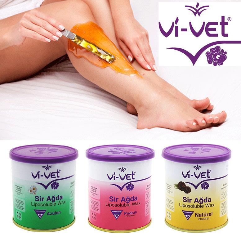 Vi Vet Konserve Sir Ağda 240 ml Pudralı Azulen Natürel Seçenekli Teneke Sir Ağda