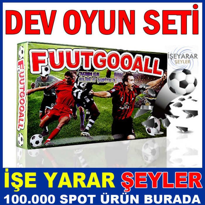 EĞLENDİRİCİ KEYİFLİ ZEKA ve MASA OYUNU FUUTGOOAL