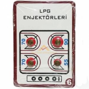 Tüm Doğalgazlı Ocakları Lpg Tüpgazlı Ocağa Dönüştüren 4lü Set Meme Enjektörleri
