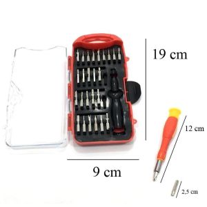 Özel Kutulu 29 Parça Bit Tornavida Ucu Ile Elektronik Tamir Seti